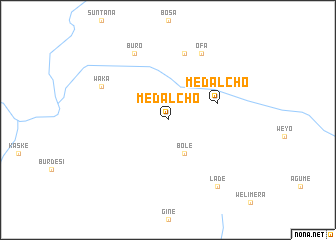 map of Medalcho