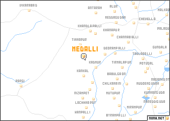 map of Medalli