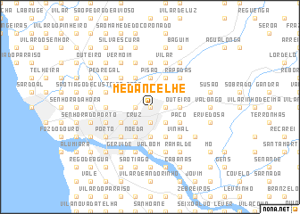 map of Medancelhe