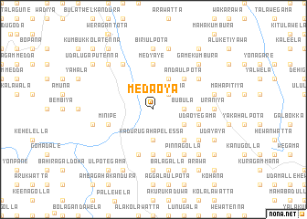 map of Medaoya