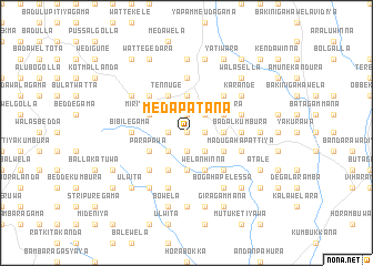 map of Medapatana