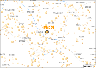 map of Medari