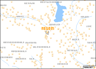 map of Medari