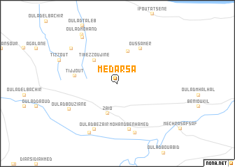 map of Medarsa