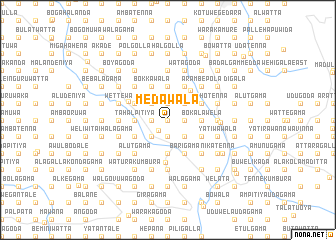 map of Medawala