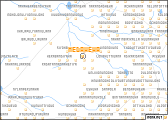 map of Medawewa