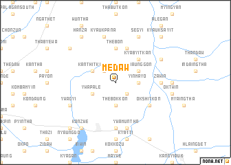 map of Medaw