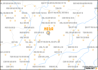 map of Meda