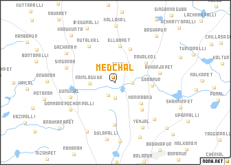 map of Medchal