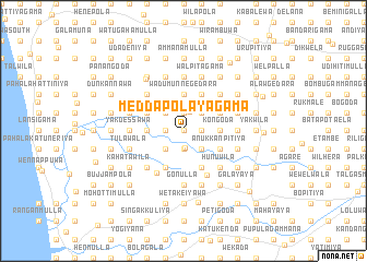 map of Meddapolayagama