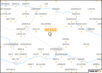 map of Meddo