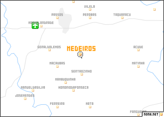 map of Medeiros