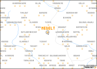 map of Medelt