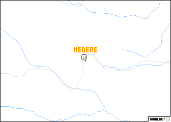 map of Medere