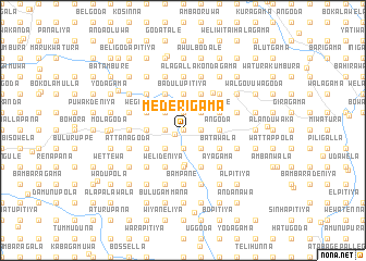 map of Mederigama