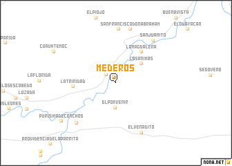 map of Mederos