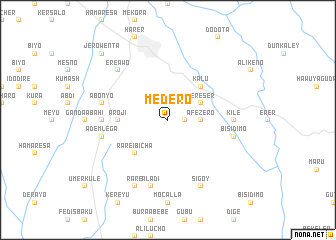 map of Medero