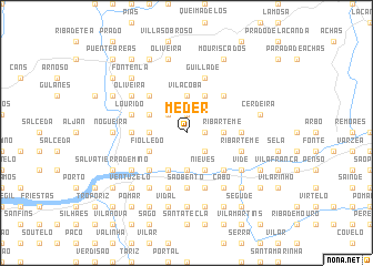 map of Meder