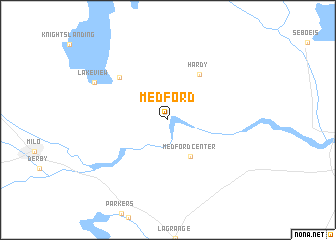 map of Medford