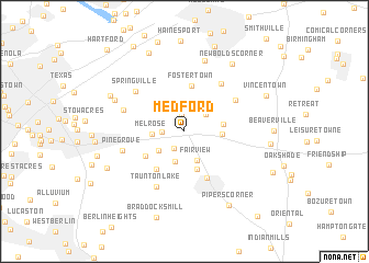 map of Medford