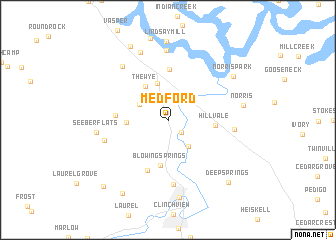 map of Medford