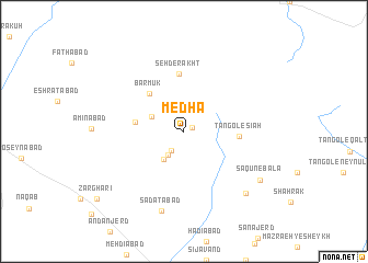 map of Medhā