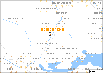 map of Mediaconcha