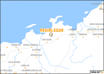 map of Media Legua