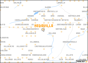 map of Mediavilla