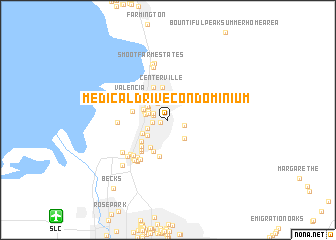 map of Medical Drive Condominium