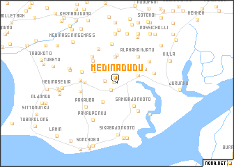 map of Medina Dudu