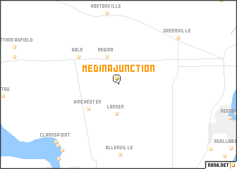 map of Medina Junction