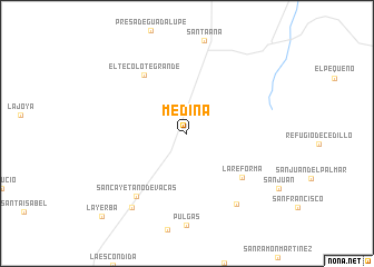 map of Medina