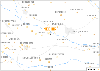 map of Medina