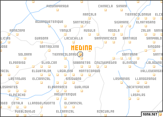 map of Medina