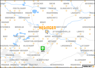 map of Medingen