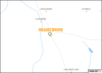 map of Medio Camino