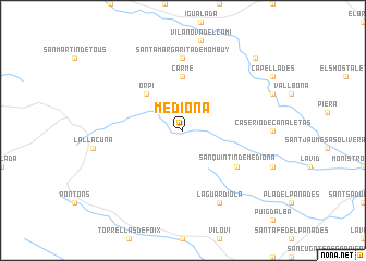 map of Mediona