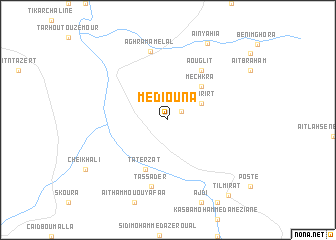 map of Mediouna