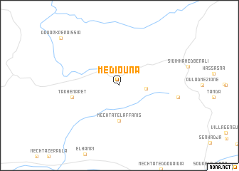 map of Mediouna