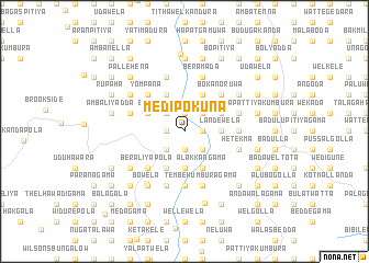 map of Medipokuna