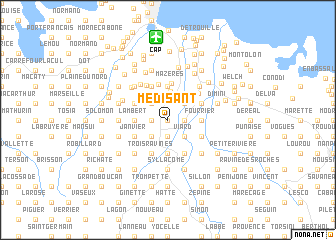 map of Médisant