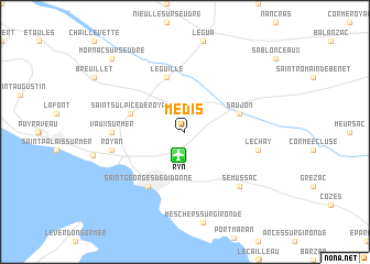 map of Médis