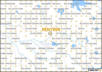 map of Mediyawa