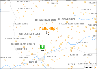 map of Medjadja