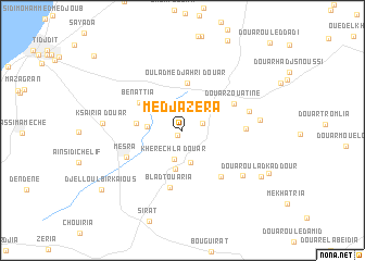 map of Medjazera
