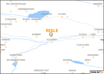 map of Medle