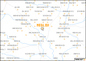 map of Medlov