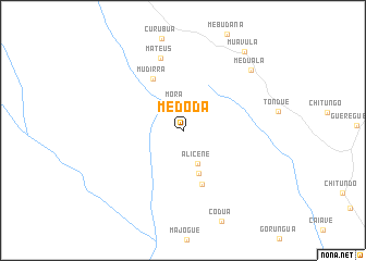 map of Medôda