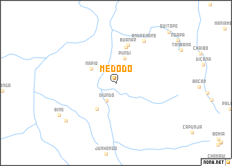 map of Medodo